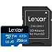Lexar High-Performance 633x 256GB microSDXC UHS-I Card with SD Adapter,...