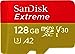 SanDisk 128GB Extreme microSDXC UHS-I Memory Card with Adapter - Up to...