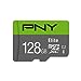 PNY 128GB Elite Class 10 U1 microSDXC Flash Memory Card,...