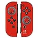 PDP Gaming Ergonomic Comfort Grip Joy Con Gel Guards: Red - Nintendo Switch